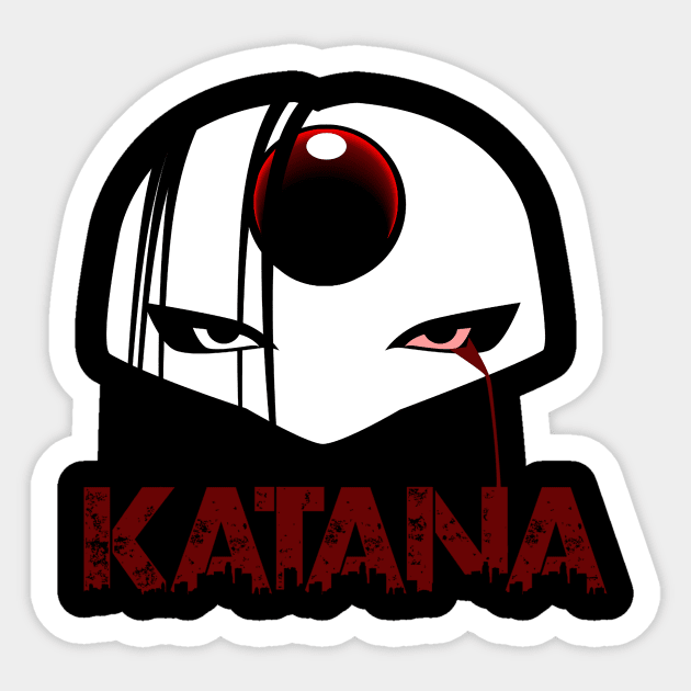 Katana Sticker by Spikeani